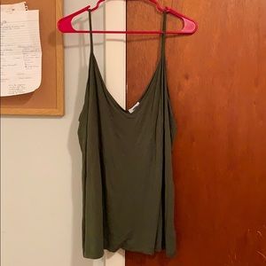 Old navy olive green tank